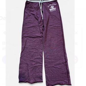 Vintage Y2K Varsity Track Wide Leg pants Mudd Juniors S